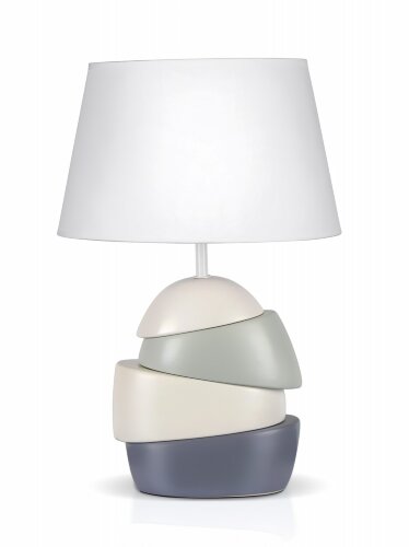 Д-JM1639-1L White+Grey, размер: 315*205*475мм (6) [01100523] Д-JM1639-1L White+Grey, размер: 315*205*475мм (6) светильник настольный