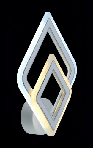 МС-LI8464C/1 WH+CR Led 23W 3000+4000K пульт (10) с [01100667] МС-LI8464C/1 WH+CR Led 23W 3000+4000K пульт (10) светильник настенный