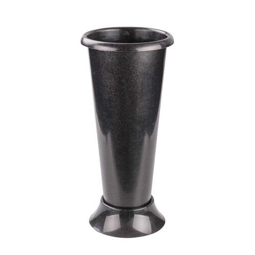 258224-РСВ (в уп.12шт.) - Ваза для цветов под срез [01090540] 258224-РСВ (в уп.12шт.) - Ваза для цветов под срезку (D200мм, высота 425мм) (чёрный) М6433