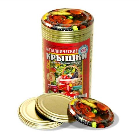 61211 (в кор.10наб.) - Набор крышек 50шт. СКО1-82 [01071252] 61211 (в кор.10наб.) - Набор крышек 50шт. СКО1-82 ЗАКАТКА