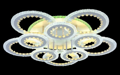 МС-LI8451С/5+5  WH (RGB) Led 216W+7W 3000K+4000K+6 [01100211] МС-LI8451С/5+5  WH (RGB) Led 216W+7W 3000K+4000K+6500K диммер (1) светильник потолочный