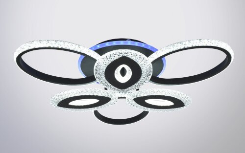 Х20705/3+3+1B BK подсветка RGB LED 100W 3000K-4000 [01104256] Х20705/3+3+1B BK подсветка RGB LED 100W 3000K-4000K-6000K диммер (5) светильник потолочный