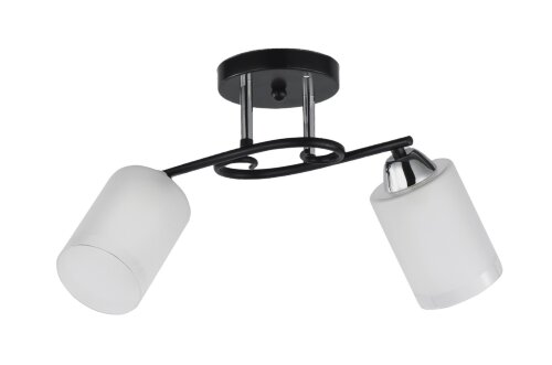 Д9126/2 CR+BK (10) светильник потолочный [01103048] Д9126/2 CR+BK (10) светильник потолочный