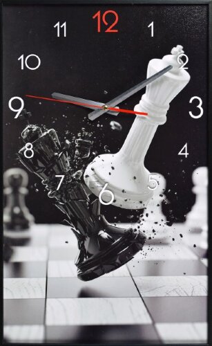 BL2575 (в кор.1шт.) Часы настенные на холсте 35*57 [01103225] BL2575 (в кор.1шт.) Часы настенные на холсте 35*57см