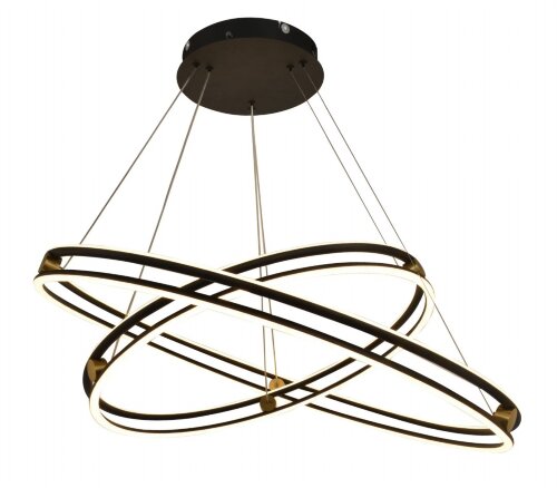 Х22047/600+800 BK+BRASS LED205W 3000-4000-6000K Di [01104414] Х22047/600+800 BK+BRASS LED205W 3000-4000-6000K Dimmer (1) светильник потолочный