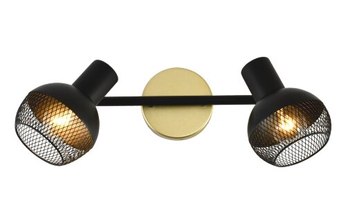 МС-DA5999/2 GD+BK (10) светильник потолочный [01101394] МС-DA5999/2 GD+BK (10) светильник потолочный