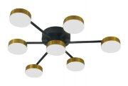 Х20601/7 BK+BRASS LED72W 3000-4000-6000K Dimmer (5 [01103160]