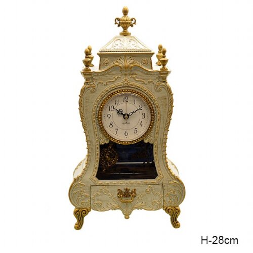 629081 (в уп.18шт.) - Часы настольные, H-28см. /63 [01100337] 629081 (в уп.18шт.) - Часы настольные, H-28см. /63317E/ музыкальные, материал: пластик, стекло