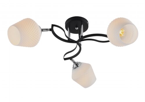 МС-DA5153B/3 BK+CR (6) светильник потолочный [01102916] МС-DA5153B/3 BK+CR (6) светильник потолочный