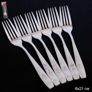 696369 (в уп.100наб.) - Вилка столовая 6шт. 21см. [01104146]