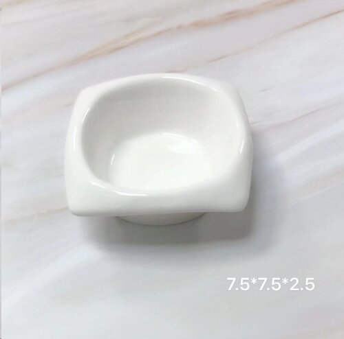 732573 (в уп.144шт.) - Розетка 7,5х7,5х2,5см. / A- [01107820] 732573 (в уп.144шт.) - Розетка 7,5х7,5х2,5см. / A-596 /, материал: фарфор.