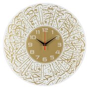 4041-032 (5) Часы настенные из стекла d-39 см, отк [01108135]