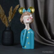 712170 (в уп.12шт.) - Статуэтка декоративная Девуш [01105764]