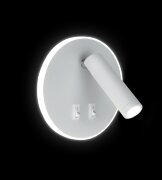 KL-RDL004R WH Led 8+1W 4000K Размер: D15*H8,5см (4 [01109449]