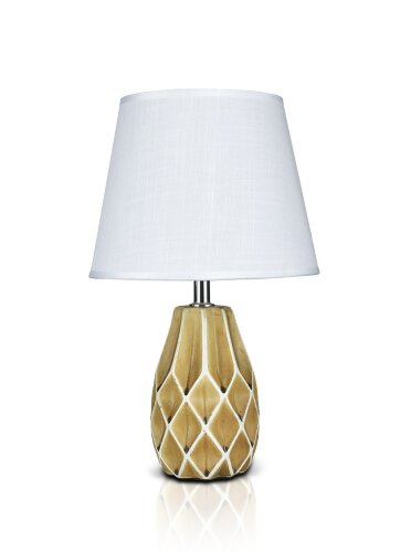 К-HY404-6" Dark Brown+White shade H33см (24) свети [01104496] К-HY404-6" Dark Brown+White shade H33см (24) светильник настольный