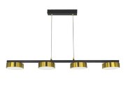 Х20604/4 BK+BRASS LED58W 3000-4000-6000K Dimmer (1 [01103183]