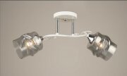 Д-W3051/2 WH+CR (10) светильник потолочный [01103077]