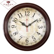 3527-122 Коричневый (в кор.10шт.) - Часы настенные [01090654]