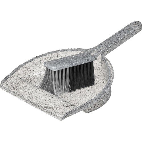 498982-РСВ (в уп.10наб.) - Комплект щетка-сметка с [01107461] 498982-РСВ (в уп.10наб.) - Комплект щетка-сметка с совком "Grenada" (гранит светло-серый) 2252