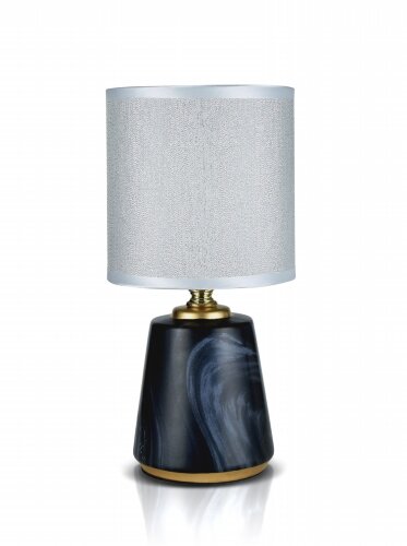 В-HS8477 black+white shade, размер: 130*130*270мм [01103912] В-HS8477 black+white shade, размер: 130*130*270мм (24) светильник настольный