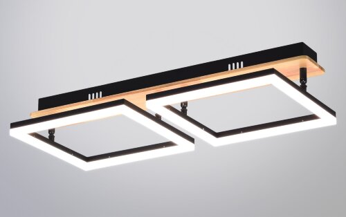 АР77081/2 L BK+WD Led 3000K+6500K 80W (1) светильн [01110892] АР77081/2 L BK+WD Led 3000K+6500K 80W (1) светильник потолочный