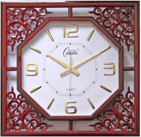 М7569 С (в кор.8шт.) - Часы настенные, размер: 54* [01068014] М7569 С (в кор.8шт.) - Часы настенные, размер: 54*54*50см, материал: пластик, стекло, кварцевый бесшумный механизм с плавным ходом