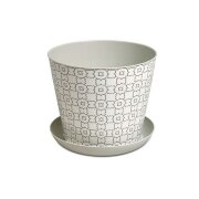 474352-РСВ (в уп.18шт.) - Кашпо круглое 3.3л. деко [01102502]