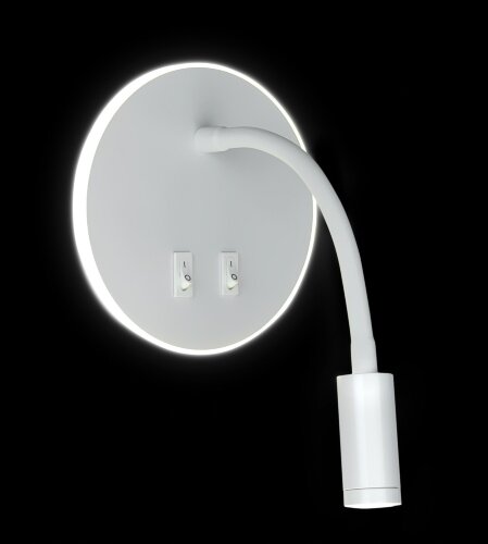 KL-RDL046 WH Led 9+3W 4000K Размер: 21*14*13см (40 [01109460] KL-RDL046 WH Led 9+3W 4000K Размер: 21*14*13см (40) светильник настенный
