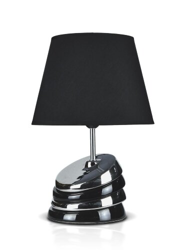Д-JM1709 Sliver+Black, размер: 300*300*465мм (4) с [01100515] Д-JM1709 Sliver+Black, размер: 300*300*465мм (4) светильник настольный