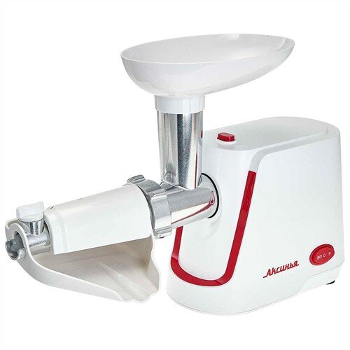 556148-PCB (в уп.1 шт.) - Мясорубка Аксинья КС-200 [01110034] 556148-PCB (в уп.1 шт.) - Мясорубка Аксинья КС-2002 белый с красным, 2000Вт + насадка для томатов