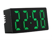 022Х-4BL черн-зел (в кор.1шт.) -  Будильник сетево [01109036]