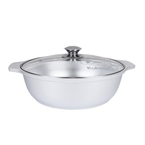 124463-РСВ (в уп.3шт.) - Кастрюля-Жаровня 3л. со с [01109866] 124463-РСВ (в уп.3шт.) - Кастрюля-Жаровня 3л. со стеклянной крышкой г.КУКМОР арт.ж34 "Kukmara"