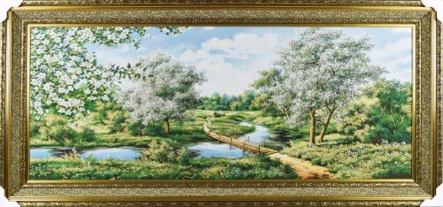 180*80 08 М/Р Картина гобелен с люрексом [01070765] 180*80 08 М/Р Картина гобелен с люрексом