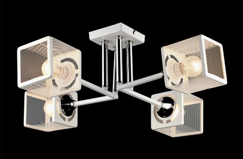 ВР-N6637/4 WT+CR D570*H200мм (4) светильник потоло [01109688] ВР-N6637/4 WT+CR D570*H200мм (4) светильник потолочный