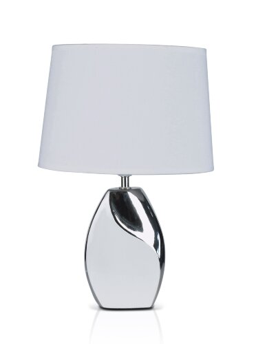 Д-JM1859 Sliver+White, размер: 280*195*425мм (6) с [01100512] Д-JM1859 Sliver+White, размер: 280*195*425мм (6) светильник настольный