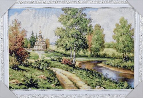 40*60 24Б Картина гобелен белая рамка [01111880] 40*60 24Б Картина гобелен белая рамка