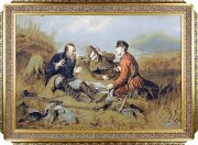 120*90 1 М/Р "Охотники" Картина гобелен [01111735]