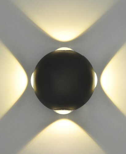 Х-B20939M/4 BK LED 4*3W 4000K (20) светильник наст [01103672] Х-B20939M/4 BK LED 4*3W 4000K (20) светильник настенный