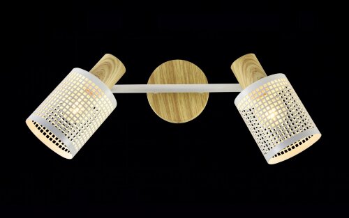 МС-DA6109/2 WD+WH (10) светильник потолочный [01101709] МС-DA6109/2 WD+WH (10) светильник потолочный