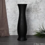 719835 (в уп.8шт.) - Ваза 60см / BL2412 / черная, [01111822]