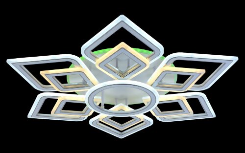 МС-LI8464C/6+1 WH+CR (RGB) Led 151W+7W 3000K+4000K [01100177] МС-LI8464C/6+1 WH+CR (RGB) Led 151W+7W 3000K+4000K+6500K диммер (1) светильник потолочный