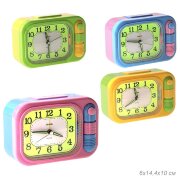 637973 (в кор.60шт.) - Будильник MIX / XD2009 /пла [01106655]