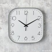 738848 (в уп.40шт.) - Часы настенные 24,5х24,5см с [01108301]