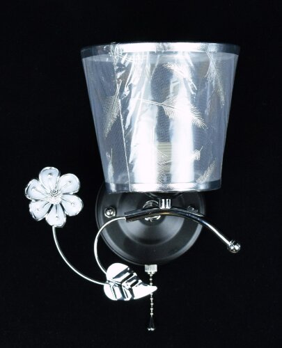 ДС-B7357B/1 CR+BK (10) светильник настенный [01092358] ДС-B7357B/1 CR+BK (10) светильник настенный