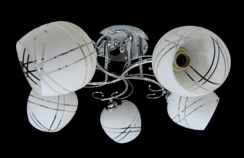 ДС9648B/5 CR (4) светильник потолочный [01097787] ДС9648B/5 CR (4) светильник потолочный