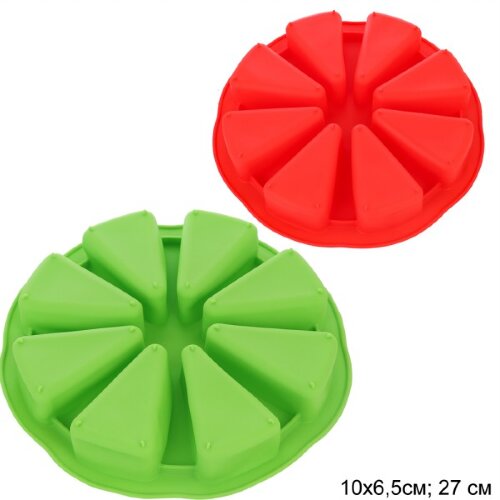 685060 (в уп.96шт.) - Форма силиконовая 8 ячеек 27 [01101305] 685060 (в уп.96шт.) - Форма силиконовая 8 ячеек 27,5х5см / R-103 /