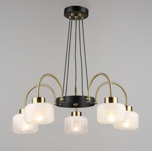 ВР-N6838/5 BK+COP D615*H520мм (4) светильник потол [01109748] ВР-N6838/5 BK+COP D615*H520мм (4) светильник потолочный