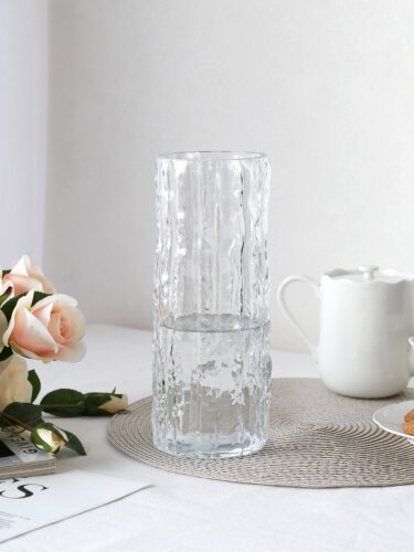 751174 (в уп.24шт.) - Ваза для цветов 25см прозрач [01111057] 751174 (в уп.24шт.) - Ваза для цветов 25см прозрачная, без и/уп. / WRD-164 /, материал: стекло.