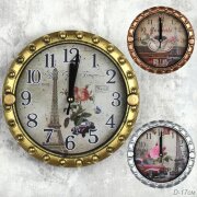 736692 (в уп.90шт.) - Часы настенные, круглые D=17 [01107861]