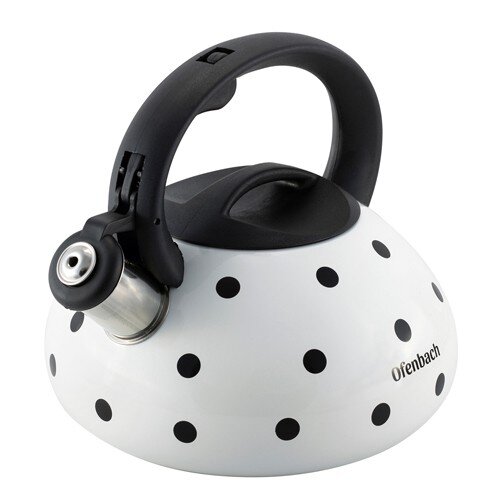 518969-РСВ (в уп.1шт.) - Чайник 2,5л из нержавеюще [01108277] 518969-РСВ (в уп.1шт.) - Чайник 2,5л из нержавеющей стали со свистком и ручкой soft touch (100301WH)